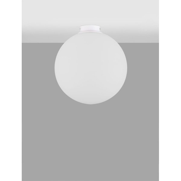 Bela steklena stropna svetilka Nevoso – Nova Luce-image-3