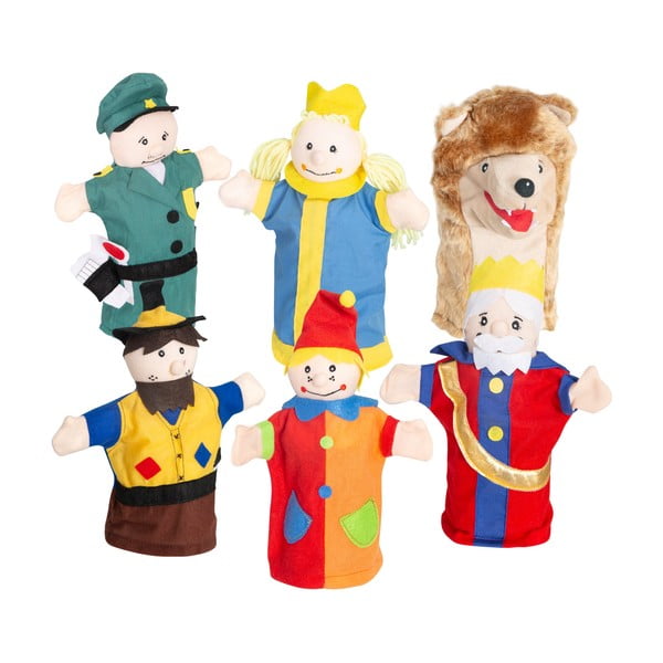 Naprstne lutke v kompletu 6 ks – Roba