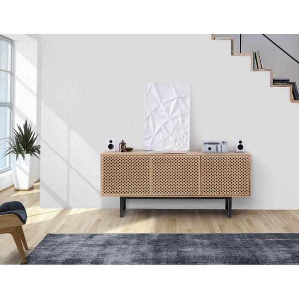 Komoda iz hrastovega lesa Woodman Camden Diamond, 175 x 75 cm-image-1