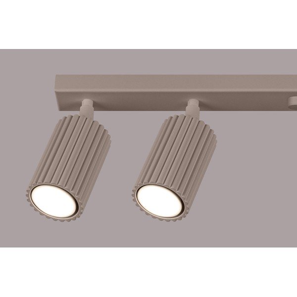 Sivorjavo kovinsko točkovno svetilo 6,5x117 cm Gleam – Sollux-image-2