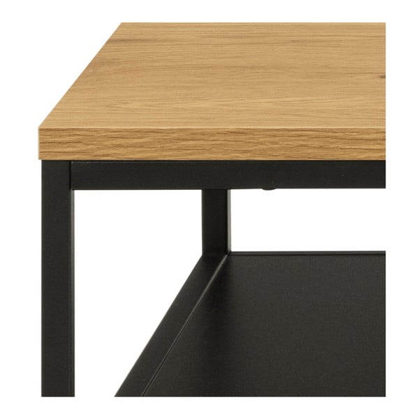 Črna kavna mizica 60x120 cm Gila - Actona-image-4