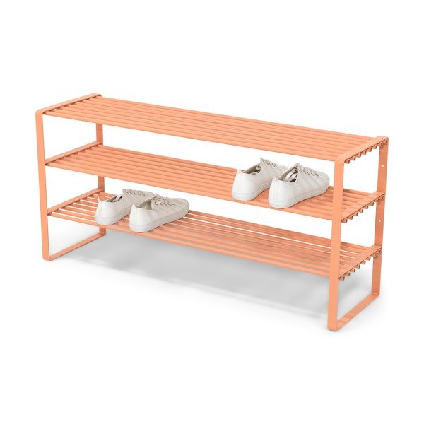 Rožnato-oranžna jeklena omarica za čevlje 100x48,5x29 cm Rex – Spinder Design
