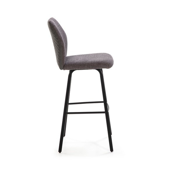 Temno sivi barski stoli v kompletu 2 ks 75 cm Pol – Marckeric-image-3