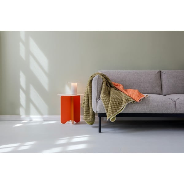 Bela LED zatemnitvena namizna svetilka (višina 18 cm) Fungo – Remember-image-2