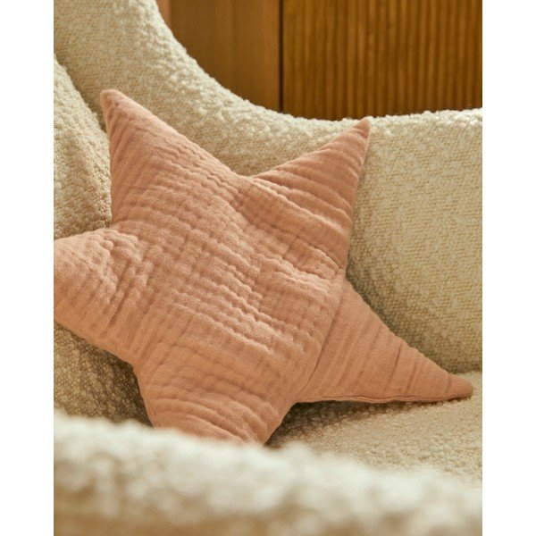 Otroška blazina iz muslina 30x30 cm Laily – Kave Home-image-1