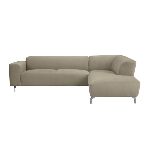 Kotni kavč v naravni barvi Windsor & Co Sofas Orion, desni kot