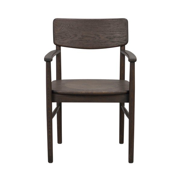 Temno rjav jedilni stol iz masivnega hrasta Maidstone – Rowico-image-2