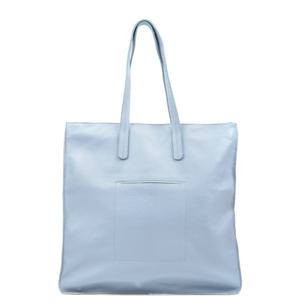 Svetlo modro usnje Isabella Rhea Pergon nakupovalna torbica