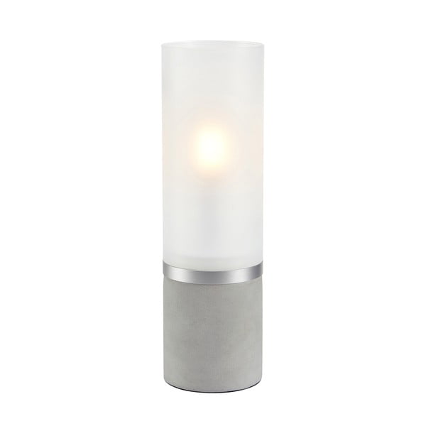Belo-siva namizna svetilka iz betona (višina 30 cm) Molo - Markslöjd