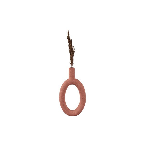Rjava vaza PT LIVING Oval, višina 31 cm-image-1