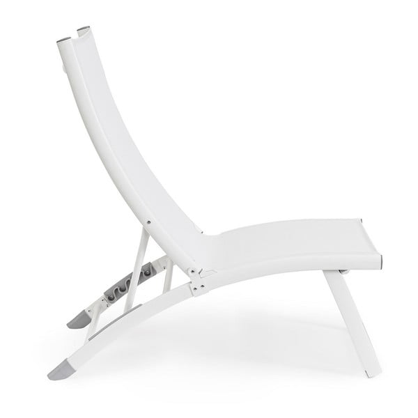 Bel kovinski vrtni ležalnik Taylor   – Bizzotto-image-2