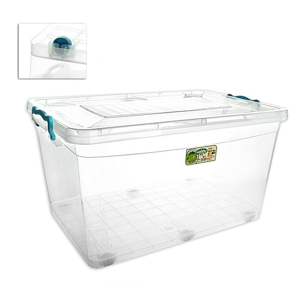 Plastična škatla za shranjevanje s pokrovom Multi - Orion-image-3