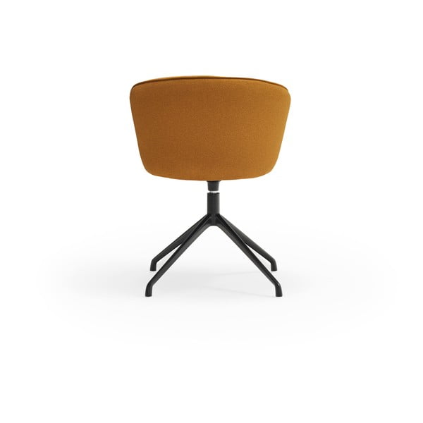 Gorčično rumeni oblazinjeni jedilni stoli v kompletu 2 ks Add – Teulat-image-3