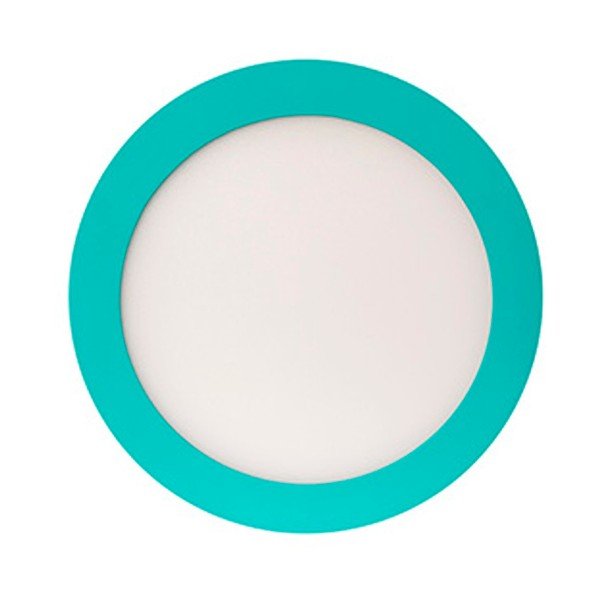 Turkizna stropna svetilka SULION Gummy, ⌀ 22,5 cm-image-3