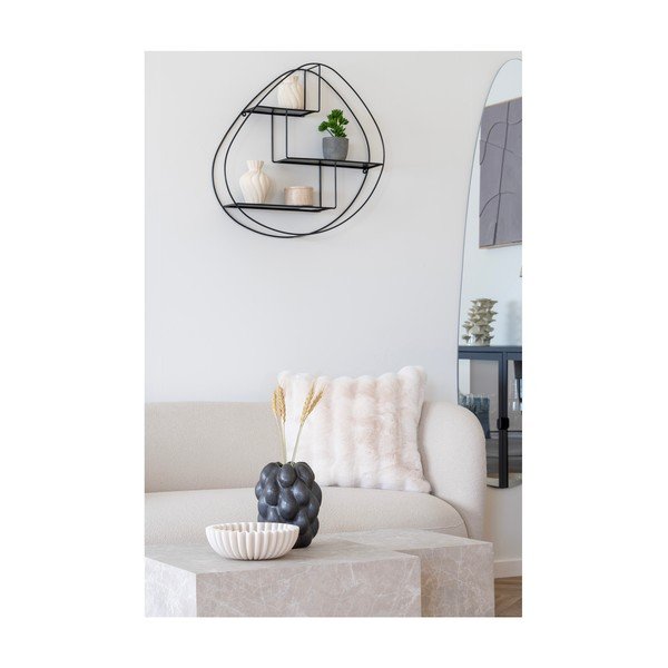 Okrasna blazina iz umetnega krzna 45x45 cm Galena – House Nordic-image-1