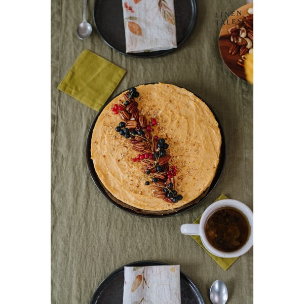 Lanen namizni prt 140x140 cm – Linen Tales-image-2