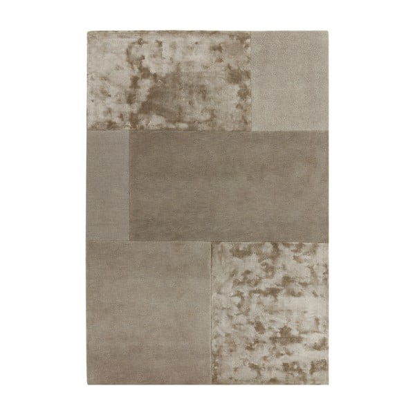 Rjavo-siva preproga Asiatic Carpets Tate Tonal Textures, 160 x 230 cm