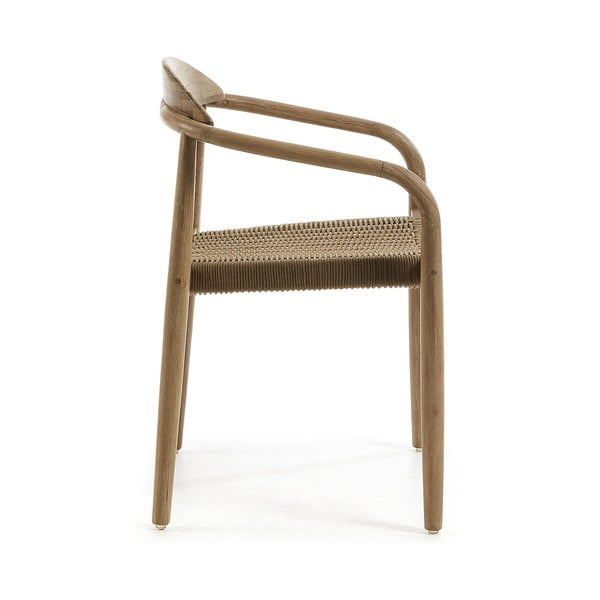 Lesen stol z bež sedežem Kave Home Glynis-image-3