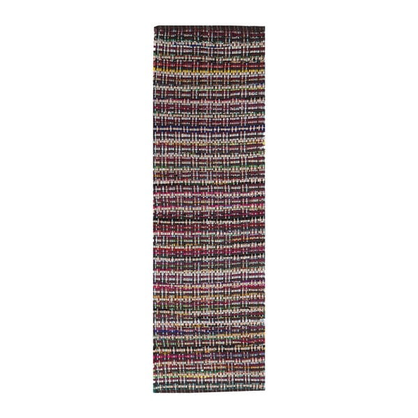Ročno tkana bombažna preproga Webtappeti Arcobaleno, 50 x 110 cm
