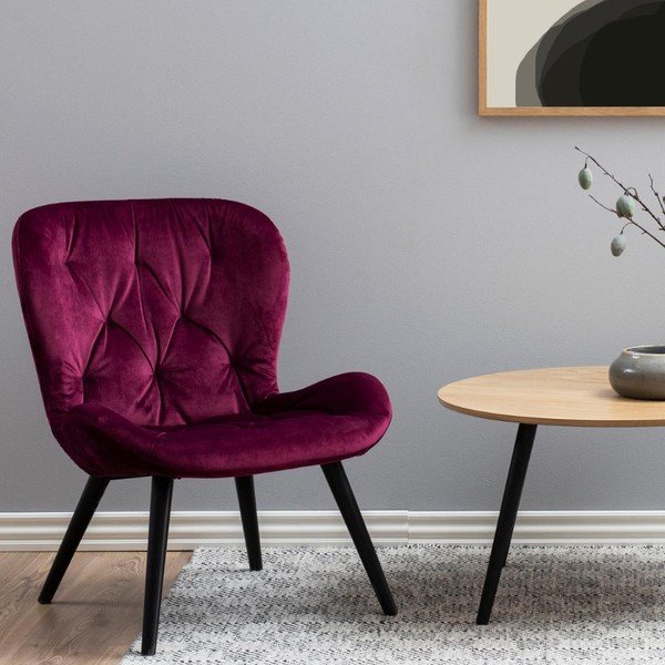 Klubska miza iz jesenovega furnirja Actona Stafford, ⌀ 80 cm-image-4