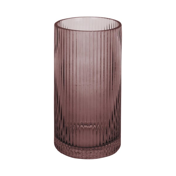 Rjava steklena vaza PT LIVING Allure, višina 20 cm
