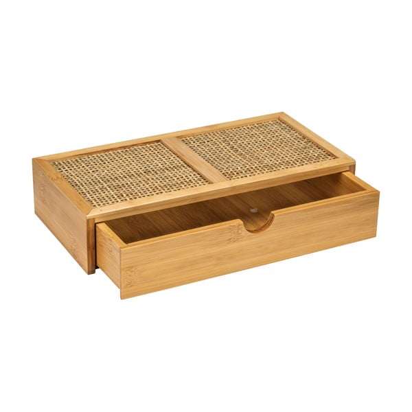 Organizator za kopalnico iz bambusa Wenko Allegre, 28 x 6 cm-image-4