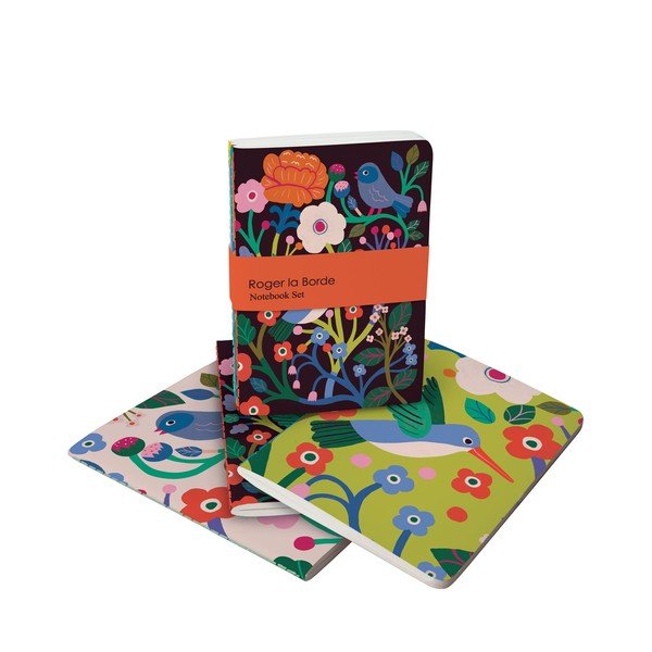 A6 zvezki v kompletu 64 str. 3 ks Birdsong – Roger la Borde-image-1