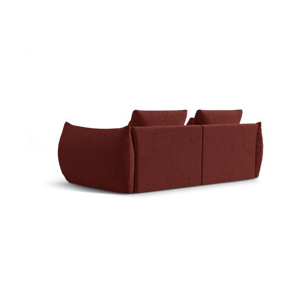 Rdeča sedežna garnitura 232 cm Bloom – Micadoni Home-image-3