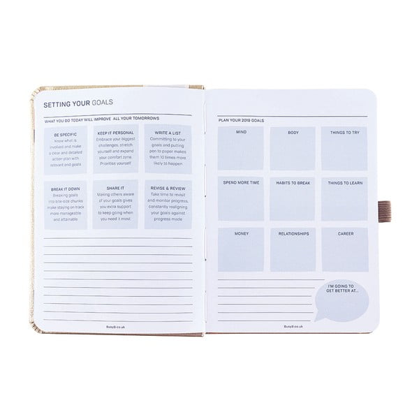 Dnevnik 2019 z nalepkami Busy B Goals-image-1