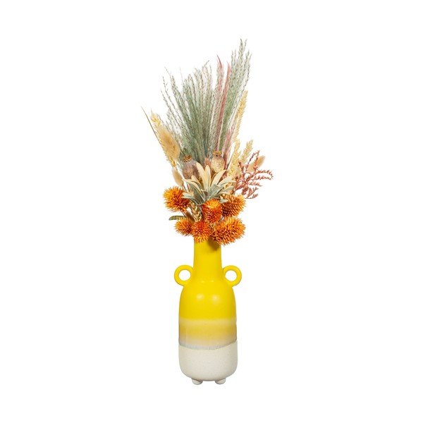 Rumena vaza Sass & Belle Bohemian Home Mojave, višina 23 cm-image-2