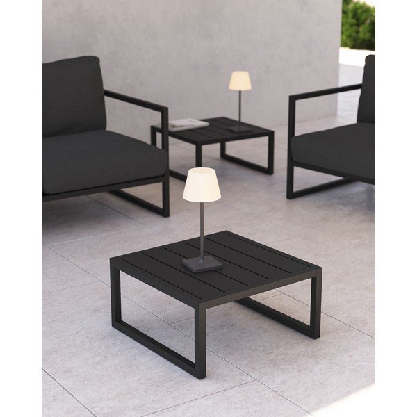 Aluminijasta vrtna mizica 60x60 cm Comova – Kave Home-image-1