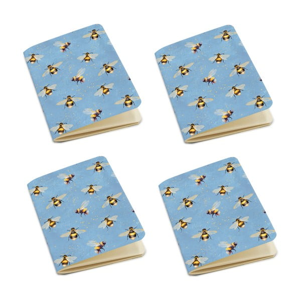 A6 zvezki v kompletu 192 stran 4 ks Bees – Kartos-image-2