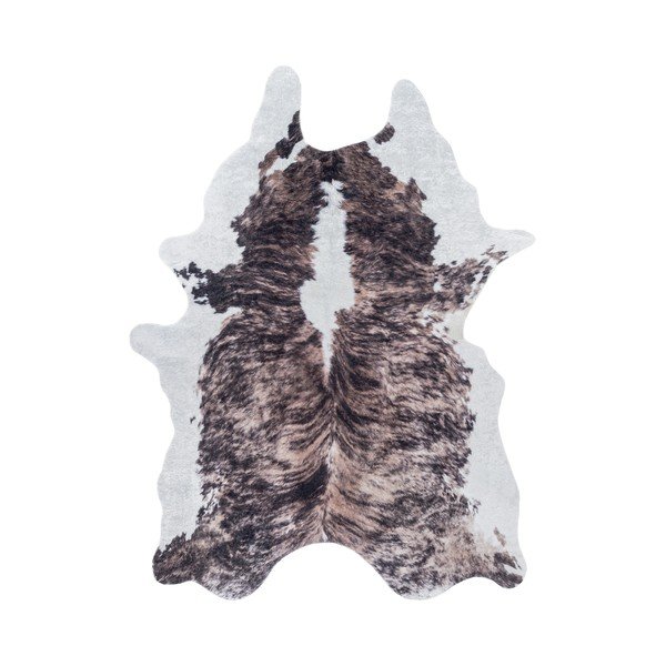 Temno rjava sintetična koža 100x135 cm Etosha – Ayyildiz Carpets