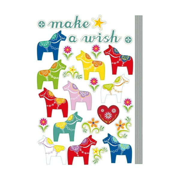 Nalepka Fanastick Small Colorful Horses-image-2