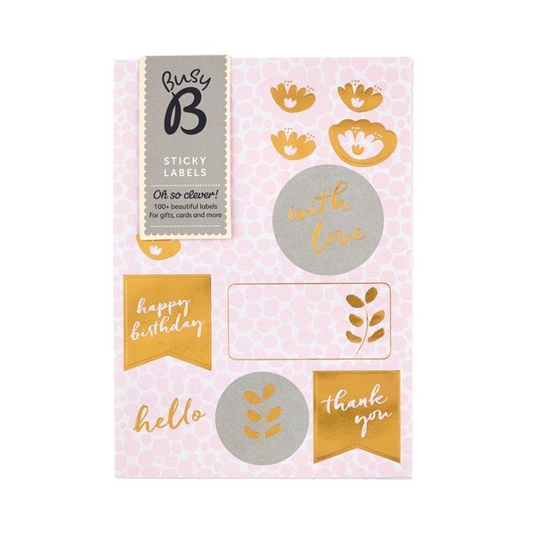 Komplet nalepk Busy B Pinky