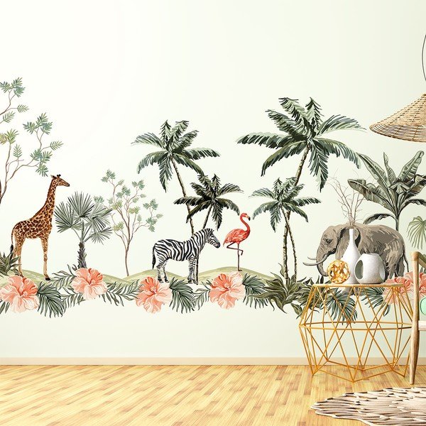 Dekorativne stenske nalepke Ambiance African-image-2