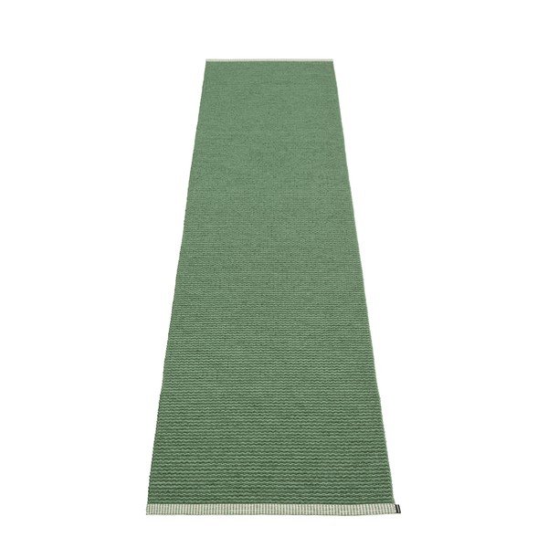 Zelen zunanji in notranji tekač 60x250 cm Mono Leaf Oregano – Pappelina