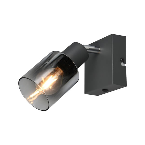 Antracitno sivo točkovno svetilo ø 7 cm Cadiz – Reality-image-4