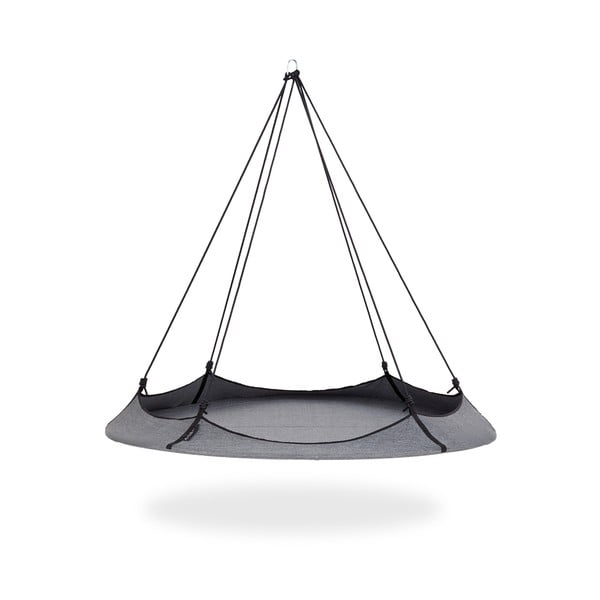 Siva vrtna gugalnica s stojalom - Hangout Pod-image-3