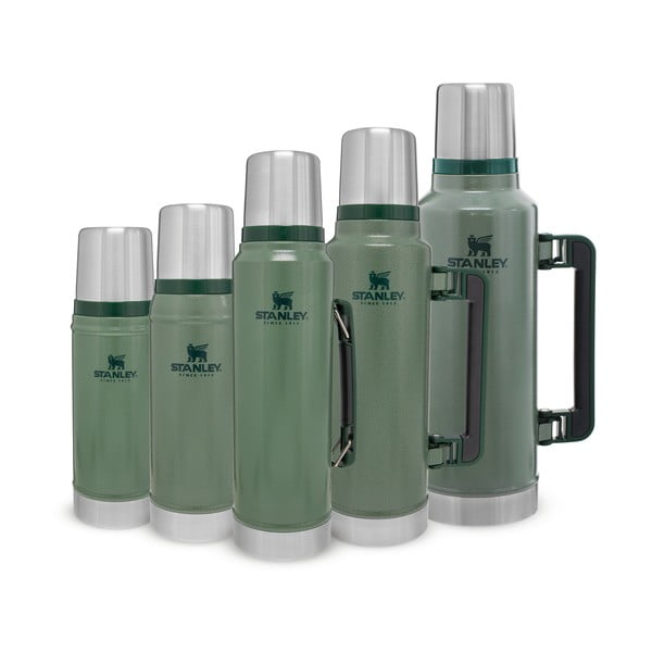 Zelena termovka iz nerjavečega jekla 1 l Legendary Classic Hammer Tone Green – Stanley-image-3