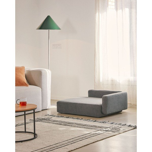 Temno siva pasja postelja 96x70 cm Bowie - Kave Home-image-3