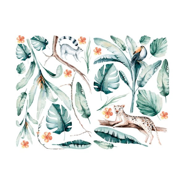 Dekorativne stenske nalepke Ambiance Tropical-image-4