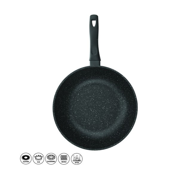 WOK ponev z neprijemljivo površino Pfluon Granit Orion Grande, ⌀ 30 cm-image-4