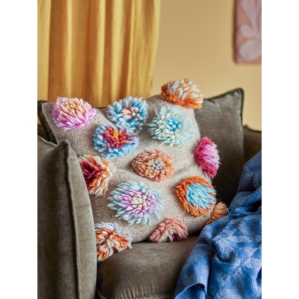 Okrasna blazina iz mešanice volne 50x50 cm Somma – Bloomingville-image-1