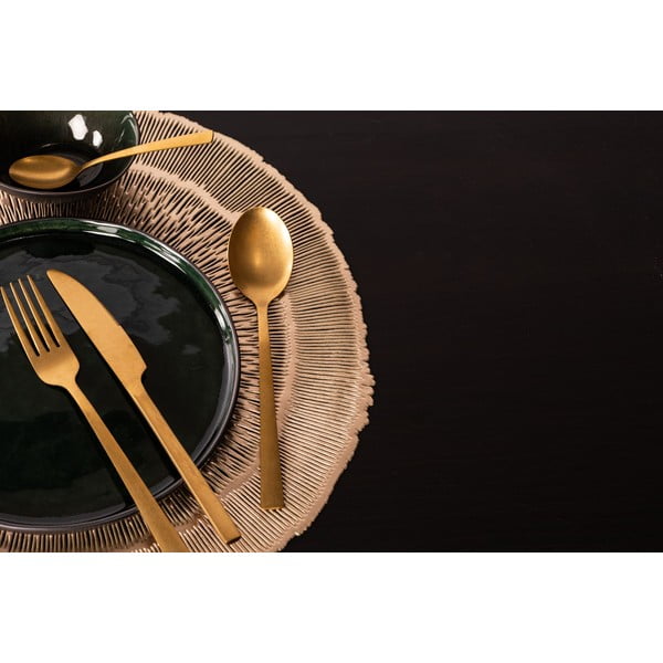 Zlat pogrinjek Tiseco Home Studio, ⌀ 38 cm-image-1