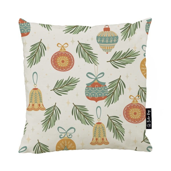 Prevleka za blazino z božičnim motivom 45x45 cm Retro Cute Ornaments – Butter Kings