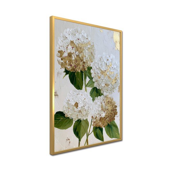 Tiskana slika z okvirjem 60x90 cm Hydrangea – Styler-image-4