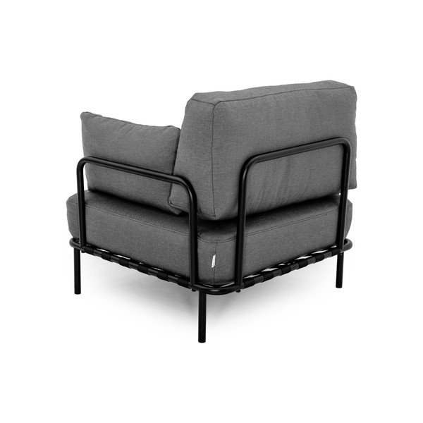 Temno siv oblazinjen vrtni fotelj Salve – Sit Sit-image-4