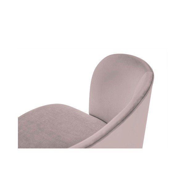 Nežno roza žameten jedilni stol Windsor & Co Sofas Aurora-image-3