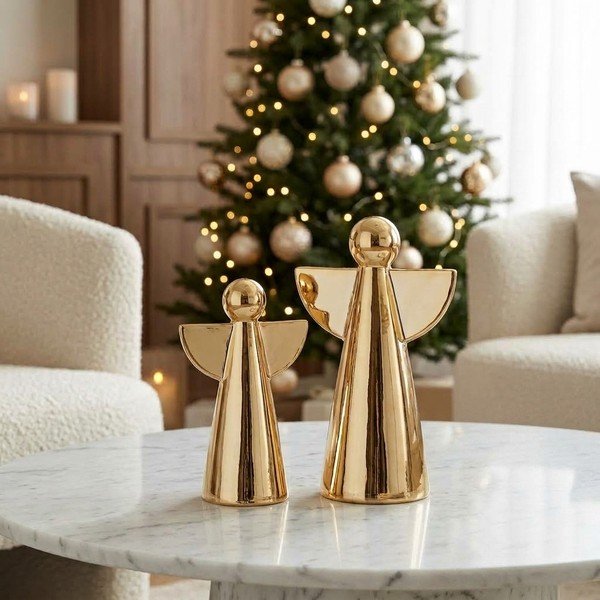 Porcelanasta božična figurica (višina 20 cm) Dunster  – Bizzotto-image-1